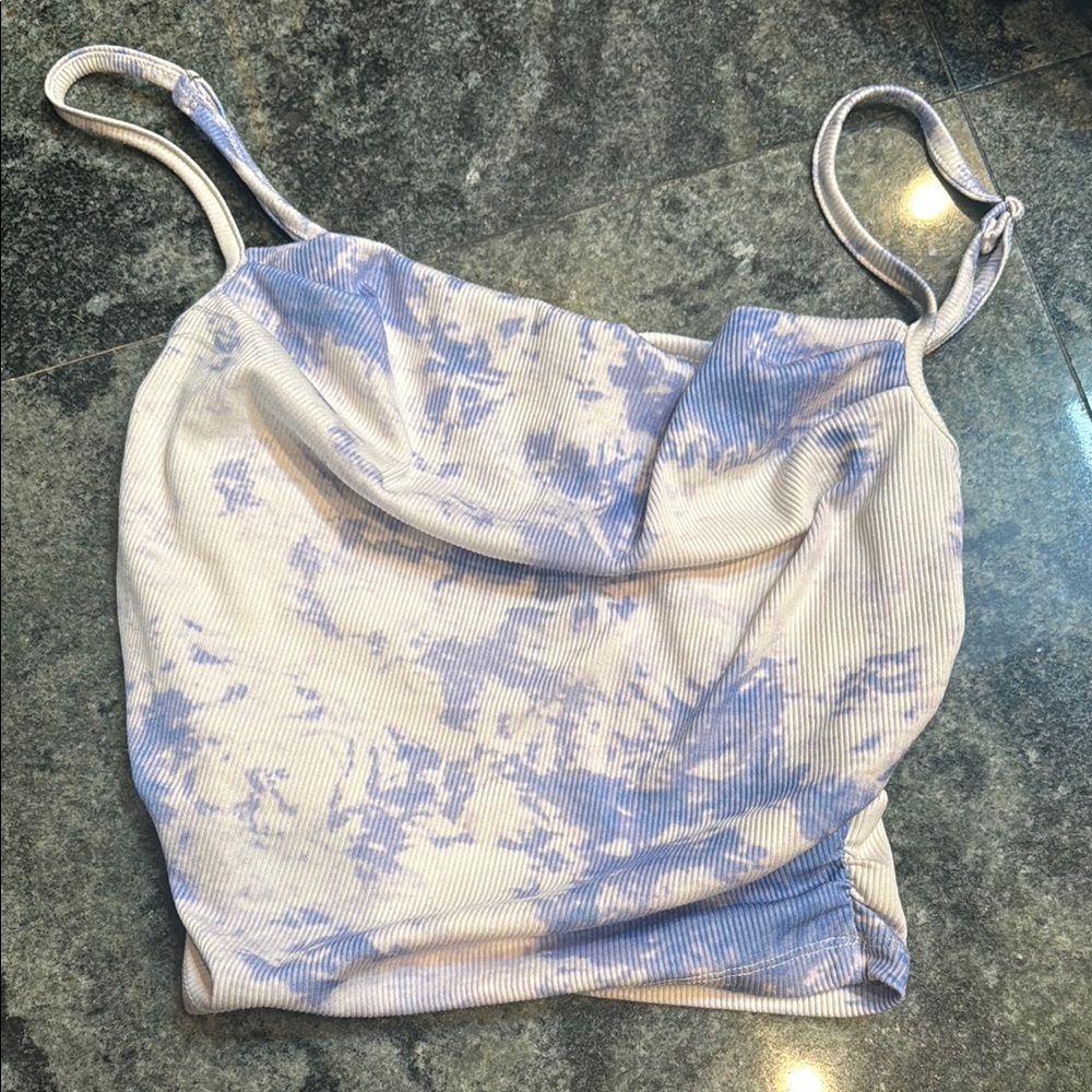 Princess Polly Blue Ruched Camisole